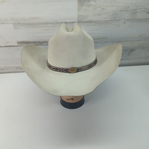 Ojeda Hats 7 1/8 Usa 57 Mex Cowboy Hat Somos Tu Sombra! Made In Mexico - Picture 1 of 16